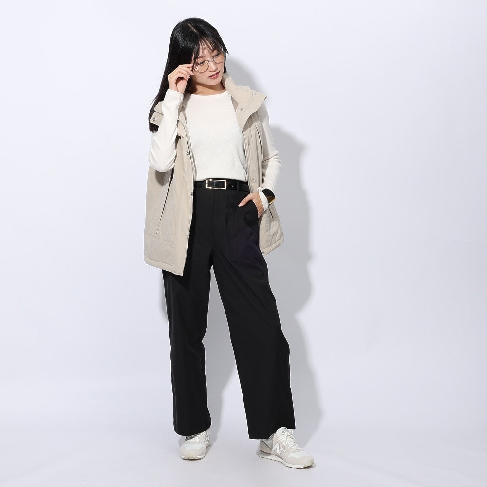 エルケクス（ELKEX）（レディース）長袖 クルーネックシャツ EKL4FA0019 OWHT