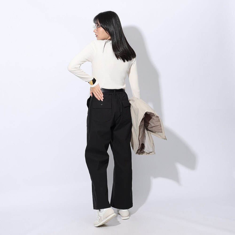 エルケクス（ELKEX）（レディース）長袖 クルーネックシャツ EKL4FA0019 OWHT