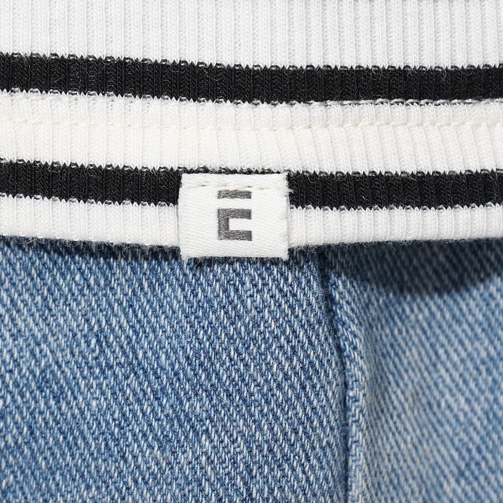 エルケクス（ELKEX）（レディース）ロングスリーブ クルーネック Tシャツ EKL4FA0019 WHXBL