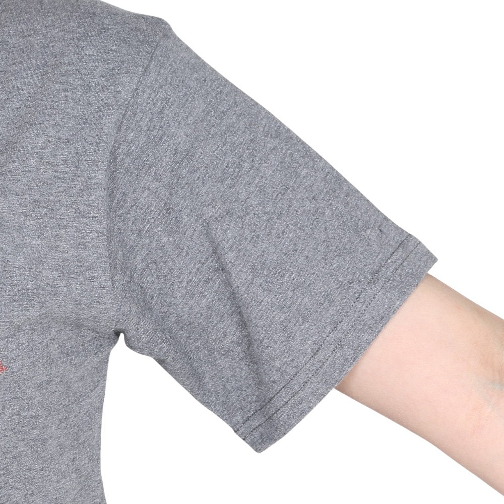 エルケクス（ELKEX）（レディース）半袖Tシャツ EMBROIDERY ワイド EKL5S10041 CGRY