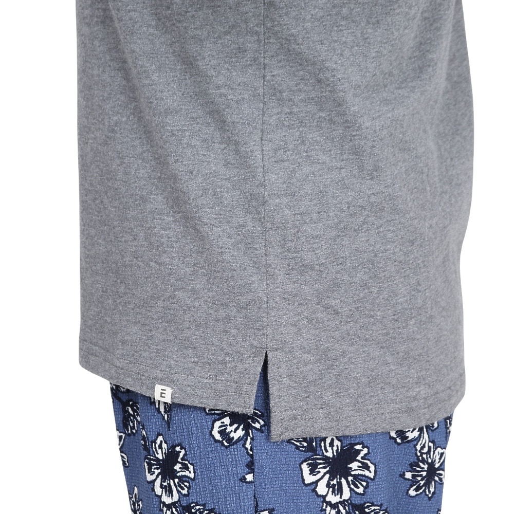 エルケクス（ELKEX）（レディース）半袖Tシャツ EMBROIDERY ワイド EKL5S10041 CGRY