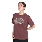 (レディース)半袖Tシャツ EMBROIDERY ワイド EKL5S10041 WIN