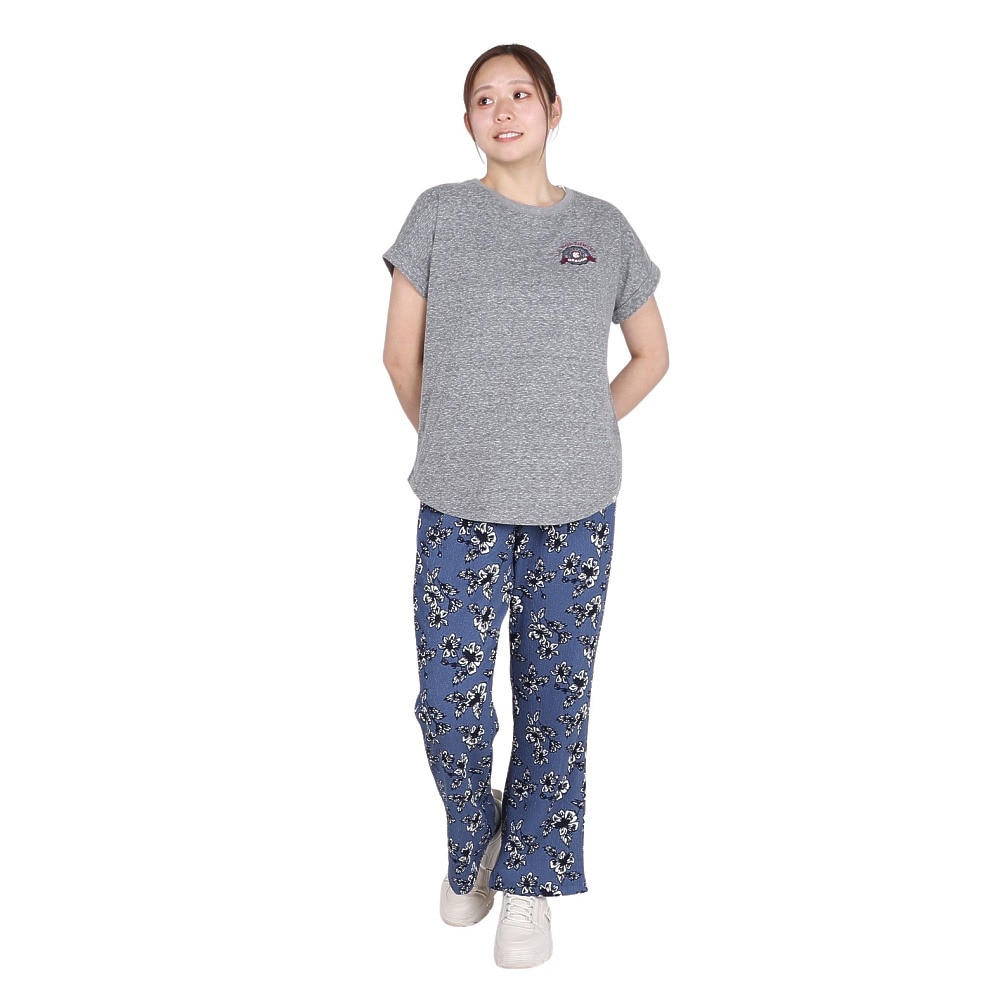 エルケクス（ELKEX）（レディース）半袖Tシャツ エンブレム ROLLUP EKL5S10042 MGRY