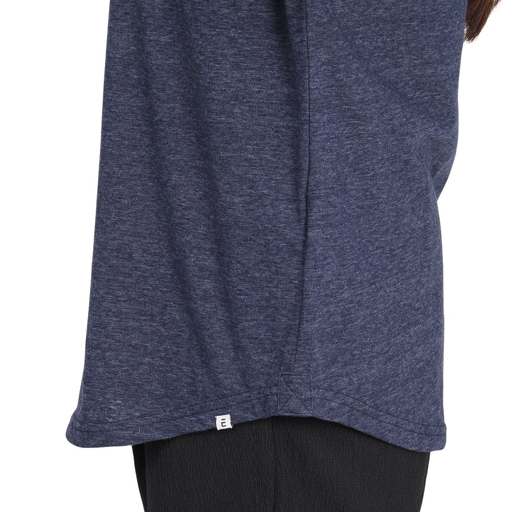 エルケクス（ELKEX）（レディース）半袖Tシャツ エンブレム ROLLUP EKL5S10042 NVY