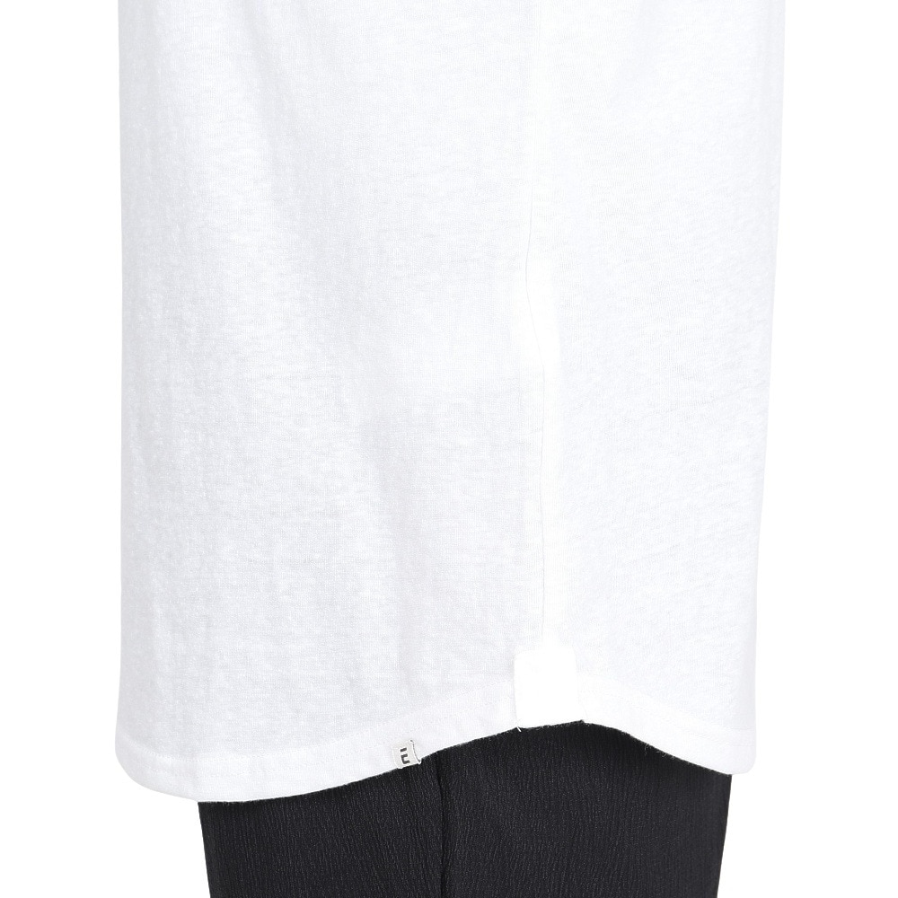 エルケクス（ELKEX）（レディース）半袖Tシャツ エンブレム ROLLUP EKL5S10042 WHT