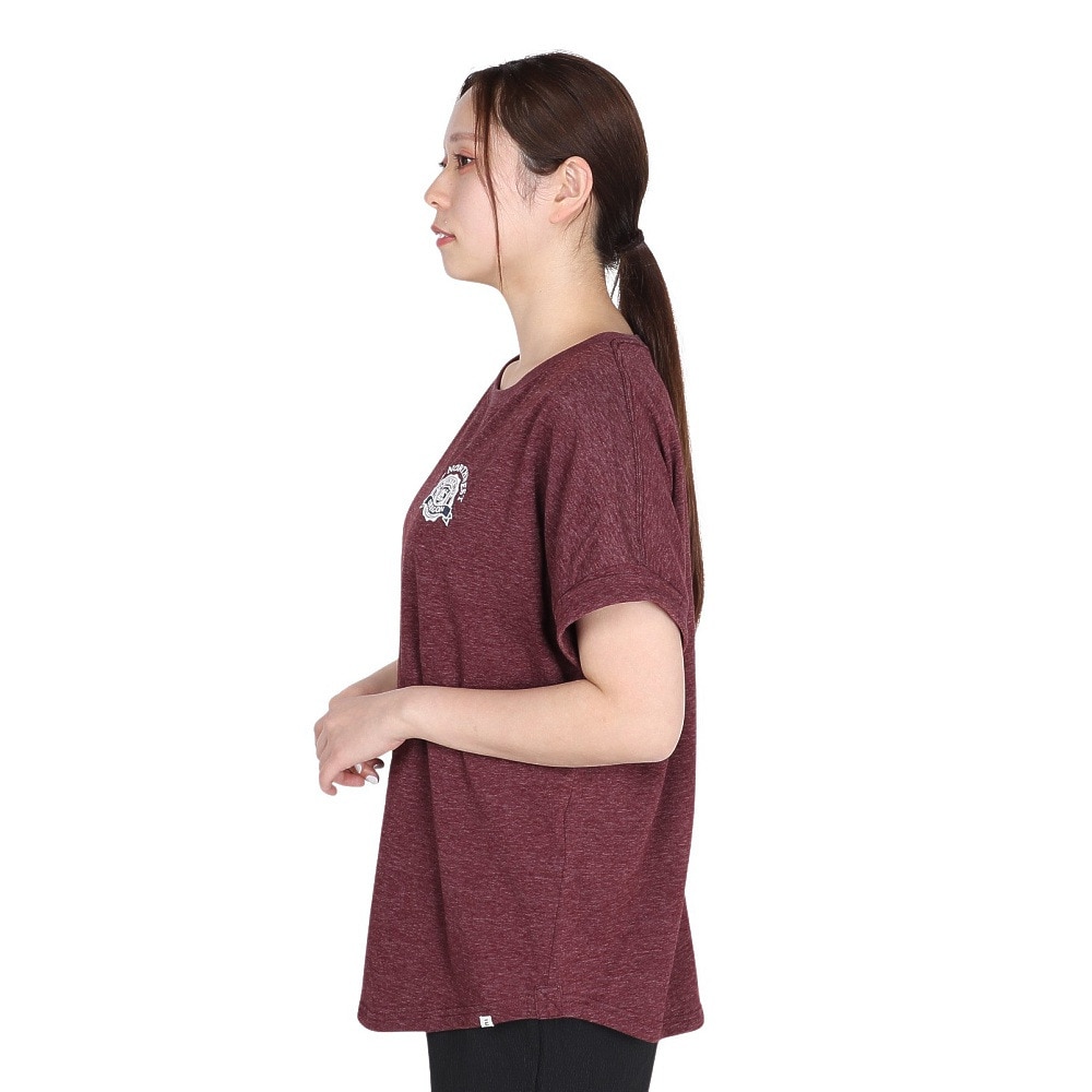 エルケクス（ELKEX）（レディース）半袖Tシャツ エンブレム ROLLUP EKL5S10042 WIN