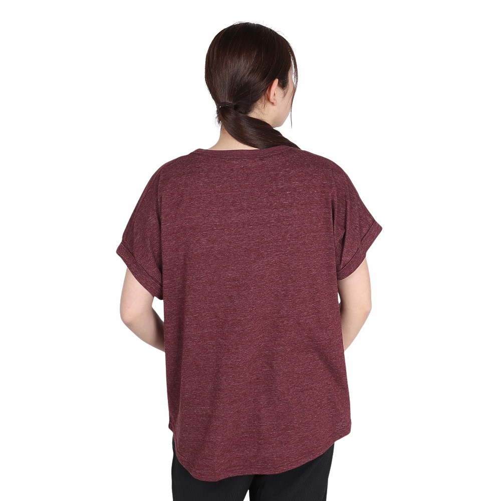 エルケクス（ELKEX）（レディース）半袖Tシャツ エンブレム ROLLUP EKL5S10042 WIN