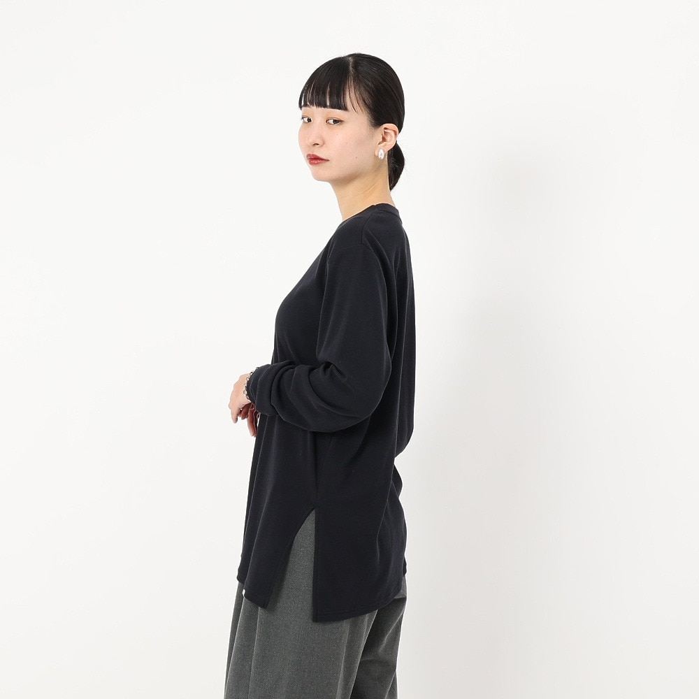 エルケクス（ELKEX）（レディース）長袖Tシャツ EKL5FA0017 BLK