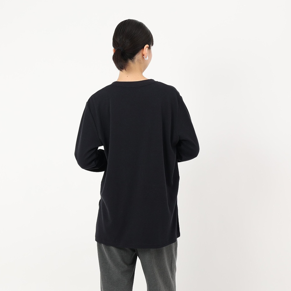 エルケクス（ELKEX）（レディース）長袖Tシャツ EKL5FA0017 BLK