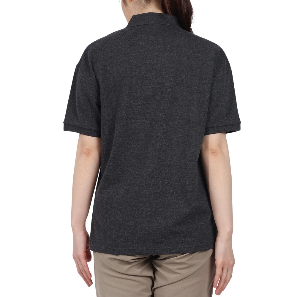 エルケクス（ELKEX）（レディース）半袖 PIQUE ポロシャツ EKL5S10044 DGRY