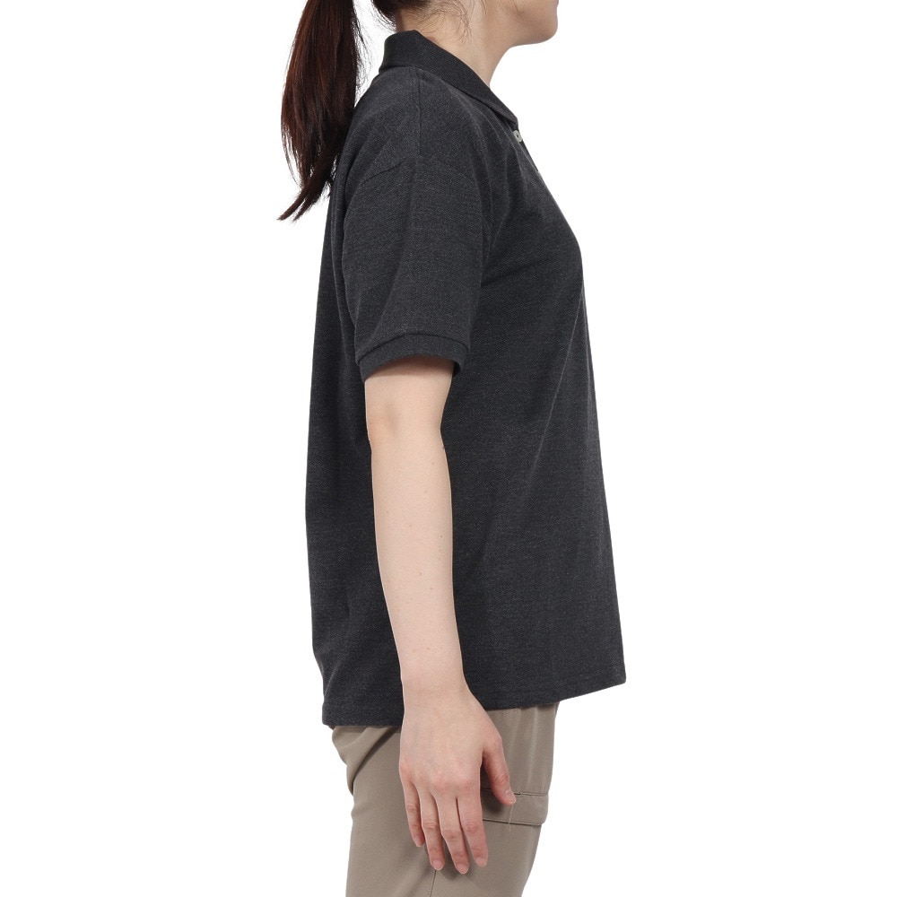 エルケクス（ELKEX）（レディース）半袖 PIQUE ポロシャツ EKL5S10044 DGRY