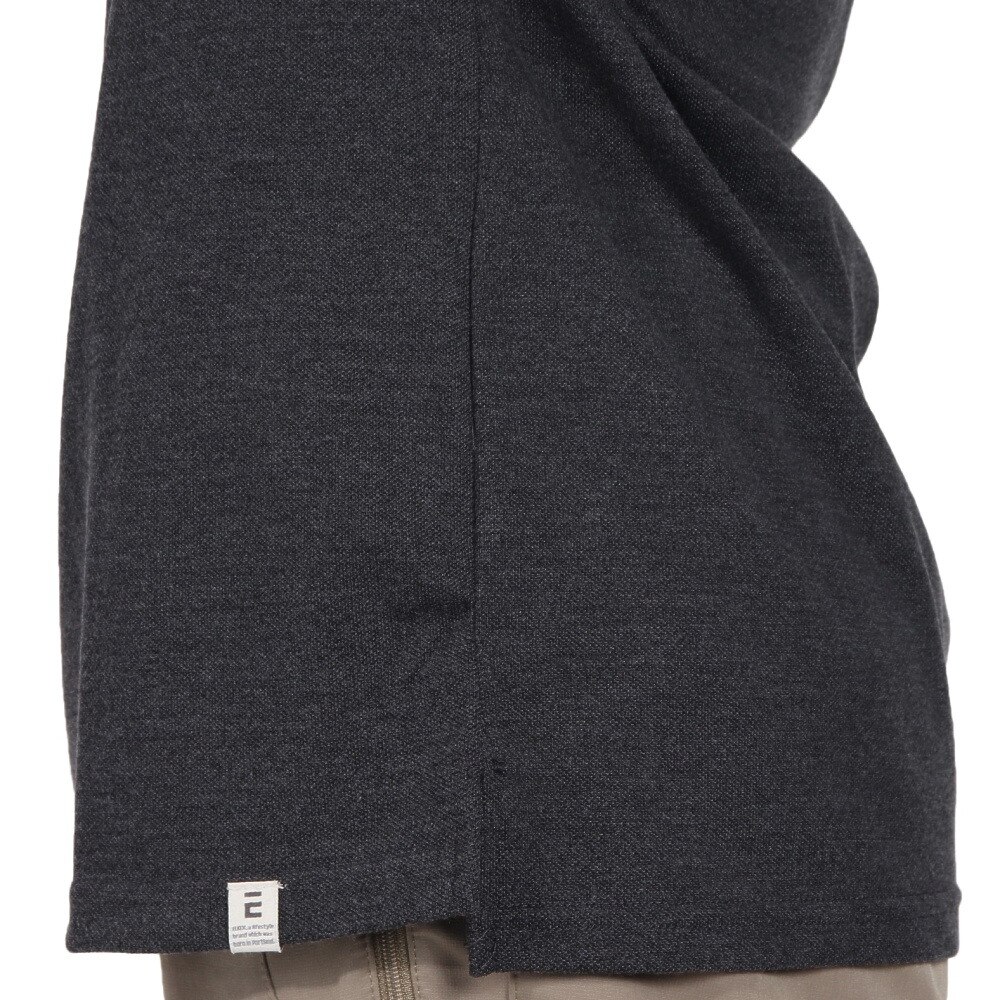 エルケクス（ELKEX）（レディース）半袖 PIQUE ポロシャツ EKL5S10044 DGRY