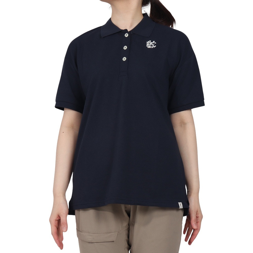 エルケクス（ELKEX）（レディース）半袖 PIQUE ポロシャツ EKL5S10044 NVY
