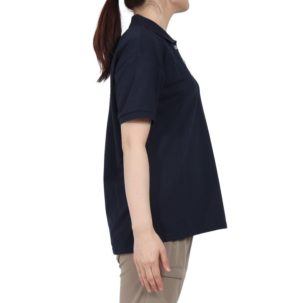 エルケクス（ELKEX）（レディース）半袖 PIQUE ポロシャツ EKL5S10044 NVY