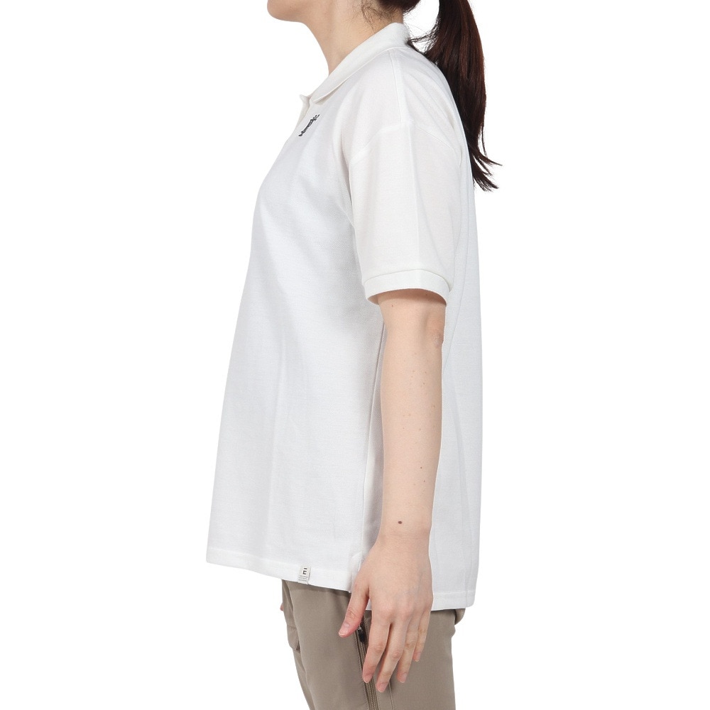 エルケクス（ELKEX）（レディース）半袖 PIQUE ポロシャツ EKL5S10044 OWHT