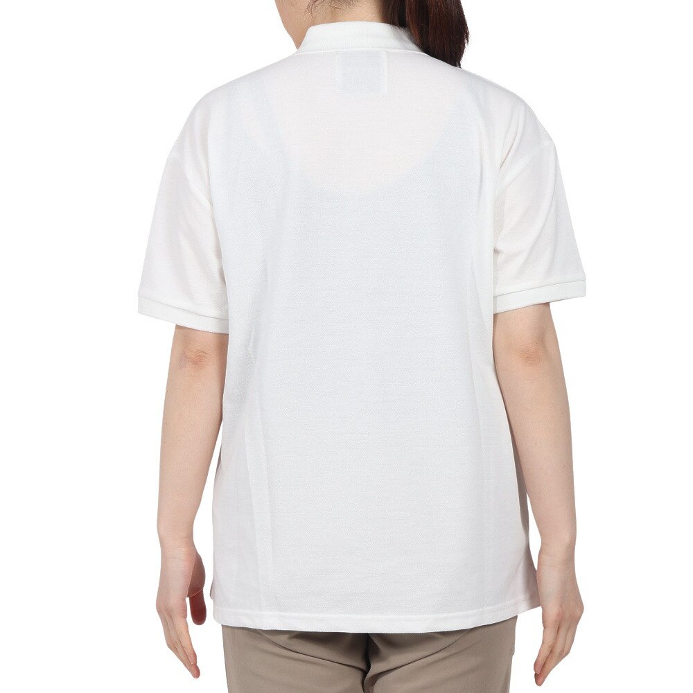 エルケクス（ELKEX）（レディース）半袖 PIQUE ポロシャツ EKL5S10044 OWHT