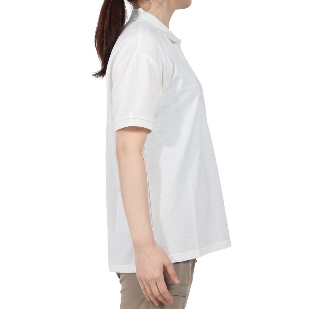 エルケクス（ELKEX）（レディース）半袖 PIQUE ポロシャツ EKL5S10044 OWHT