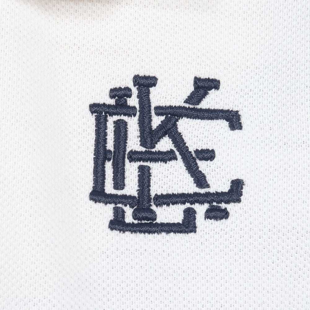 エルケクス（ELKEX）（レディース）半袖 PIQUE ポロシャツ EKL5S10044 OWHT