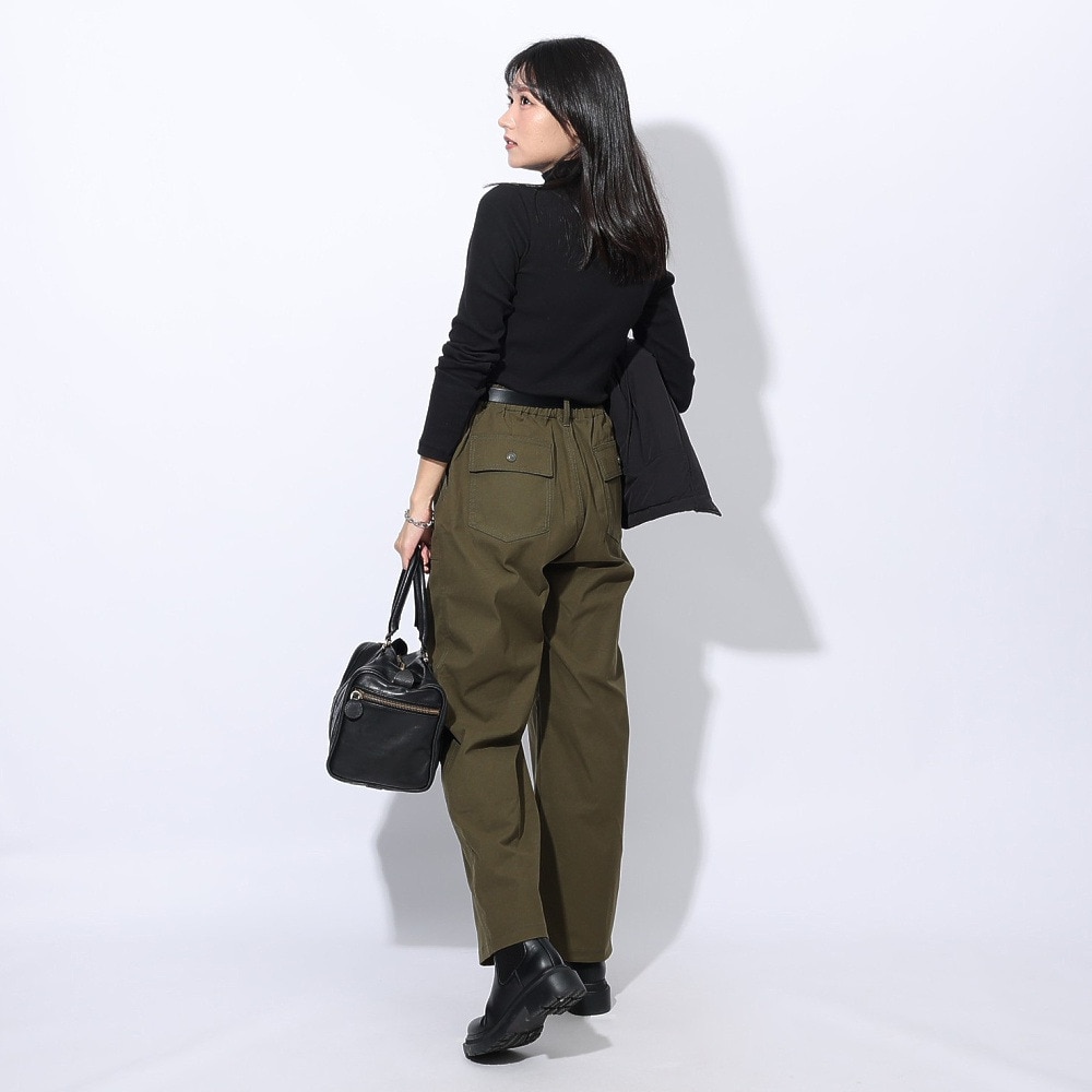 エルケクス（ELKEX）（レディース）長袖 タートルネックTシャツ EKL4FA0020 BLK