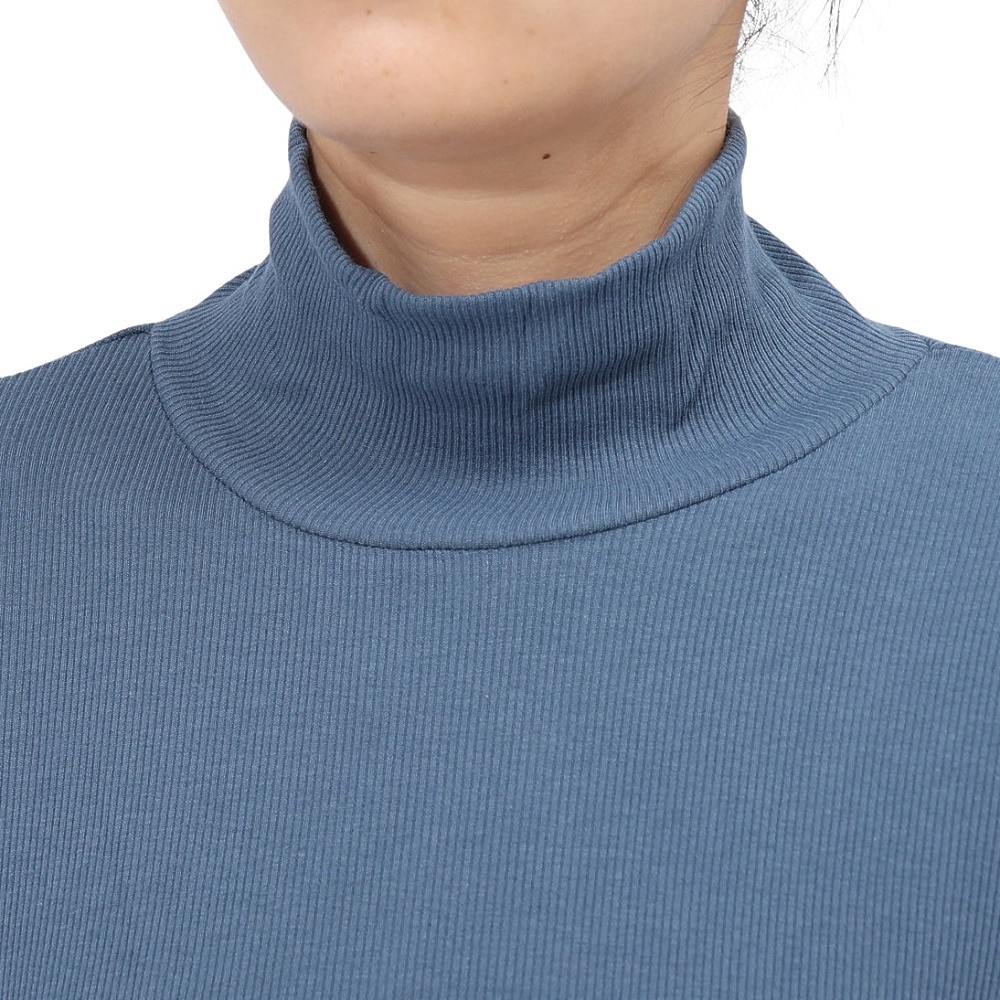エルケクス（ELKEX）（レディース）長袖 タートルネックTシャツ EKL4FA0020 BLU