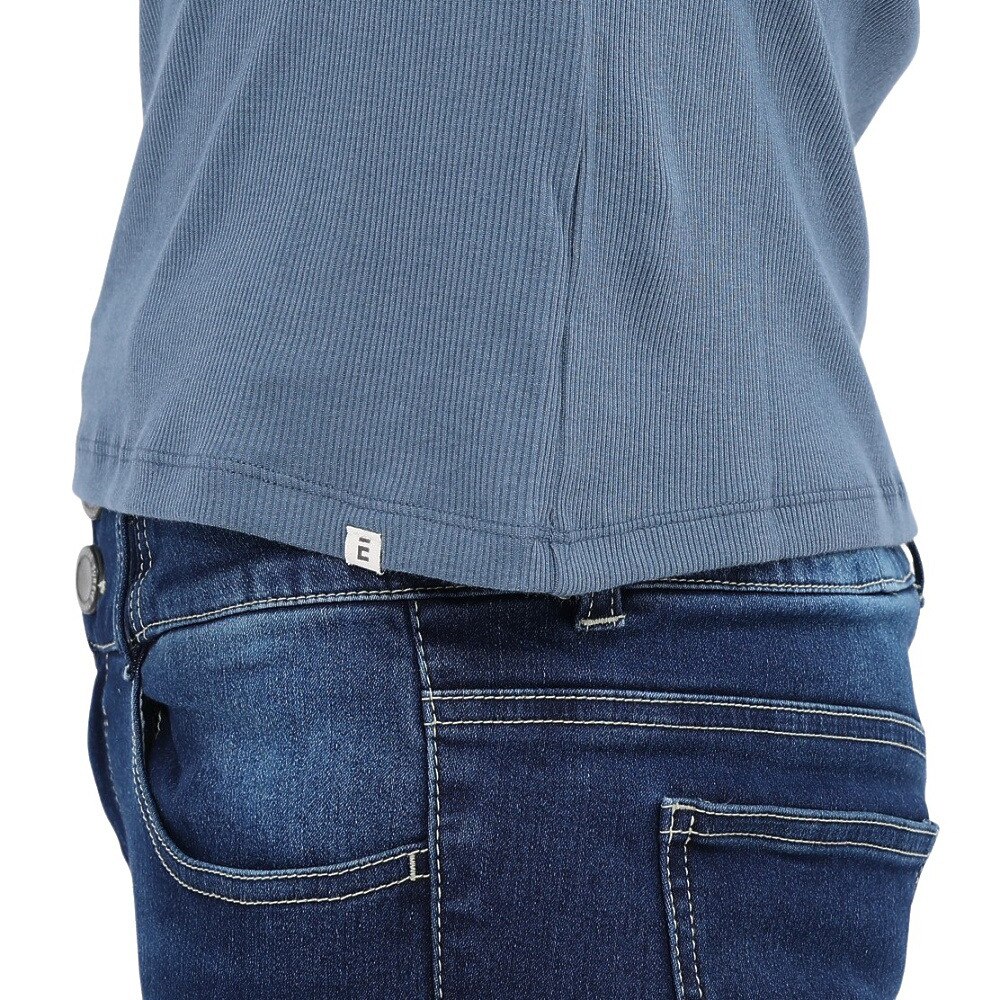 エルケクス（ELKEX）（レディース）長袖 タートルネックTシャツ EKL4FA0020 BLU