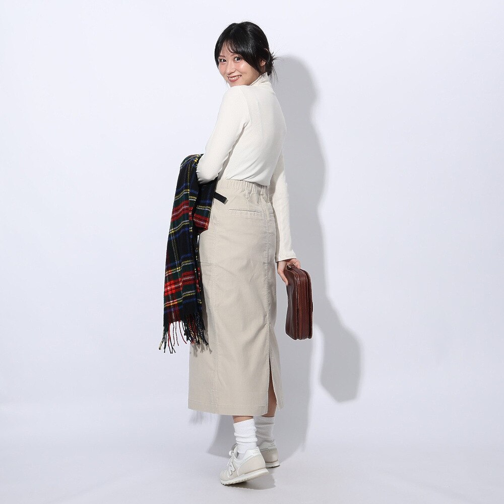 エルケクス（ELKEX）（レディース）長袖 タートルネックTシャツ EKL4FA0020 OWHT