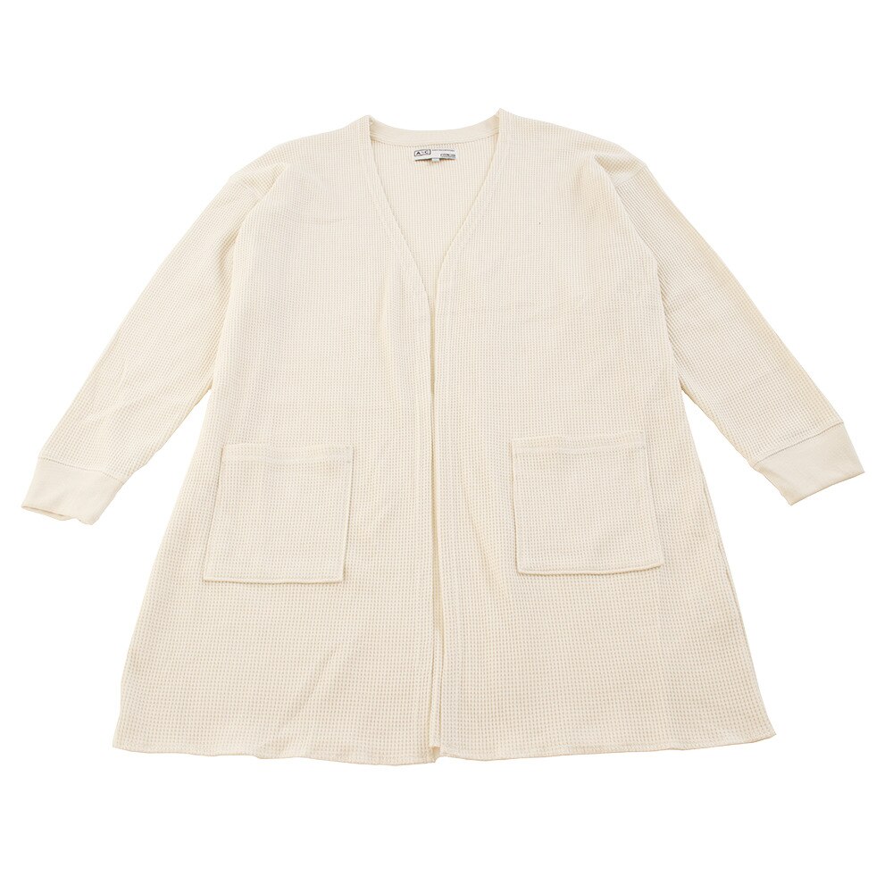  ワッフルカーディガン 872PA9BGI8790OWHT