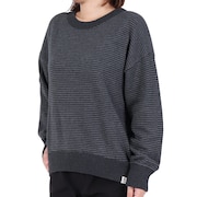 (レディース)PIQUE クルーネック 長袖ニット EKL3FA0013