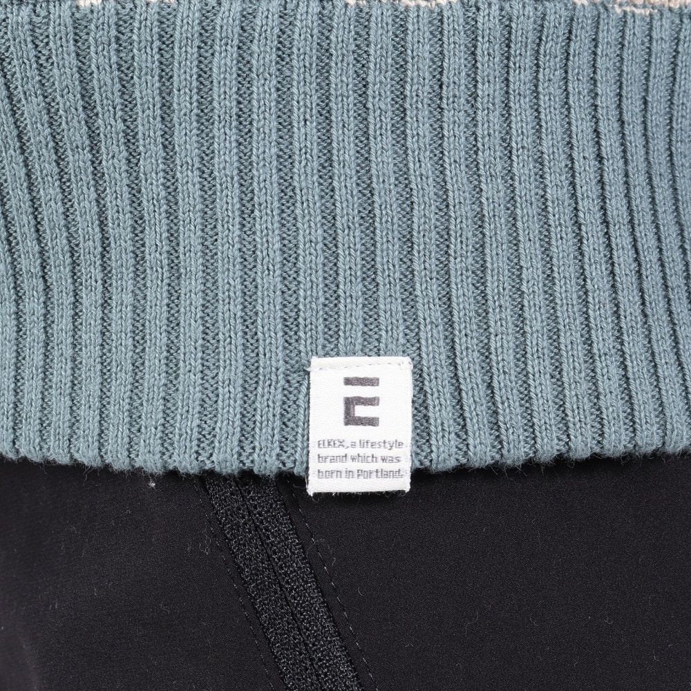 エルケクス（ELKEX）（レディース）PIQUE クルーネック 長袖ニット EKL3FA0013 GRN