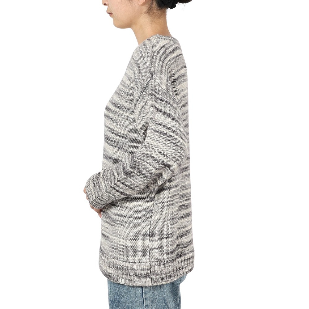 エルケクス（ELKEX）（レディース）ニット クルー EKL4FA0022 CGRY
