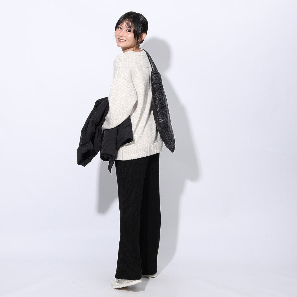 エルケクス（ELKEX）（レディース）ニット クルー EKL4FA0022 OWHT