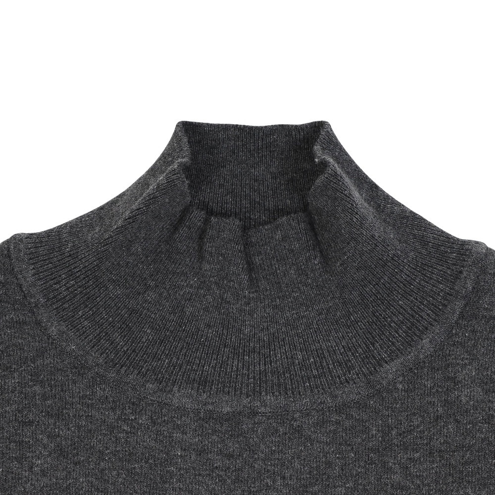 エルケクス（ELKEX）（レディース）長袖 タートルネックニット EKL5FA0019 CGRY
