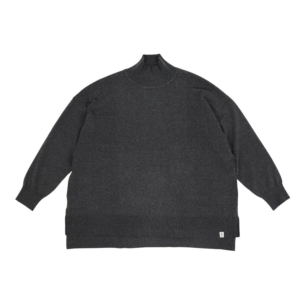 エルケクス（ELKEX）（レディース）長袖 タートルネックニット EKL5FA0019 CGRY