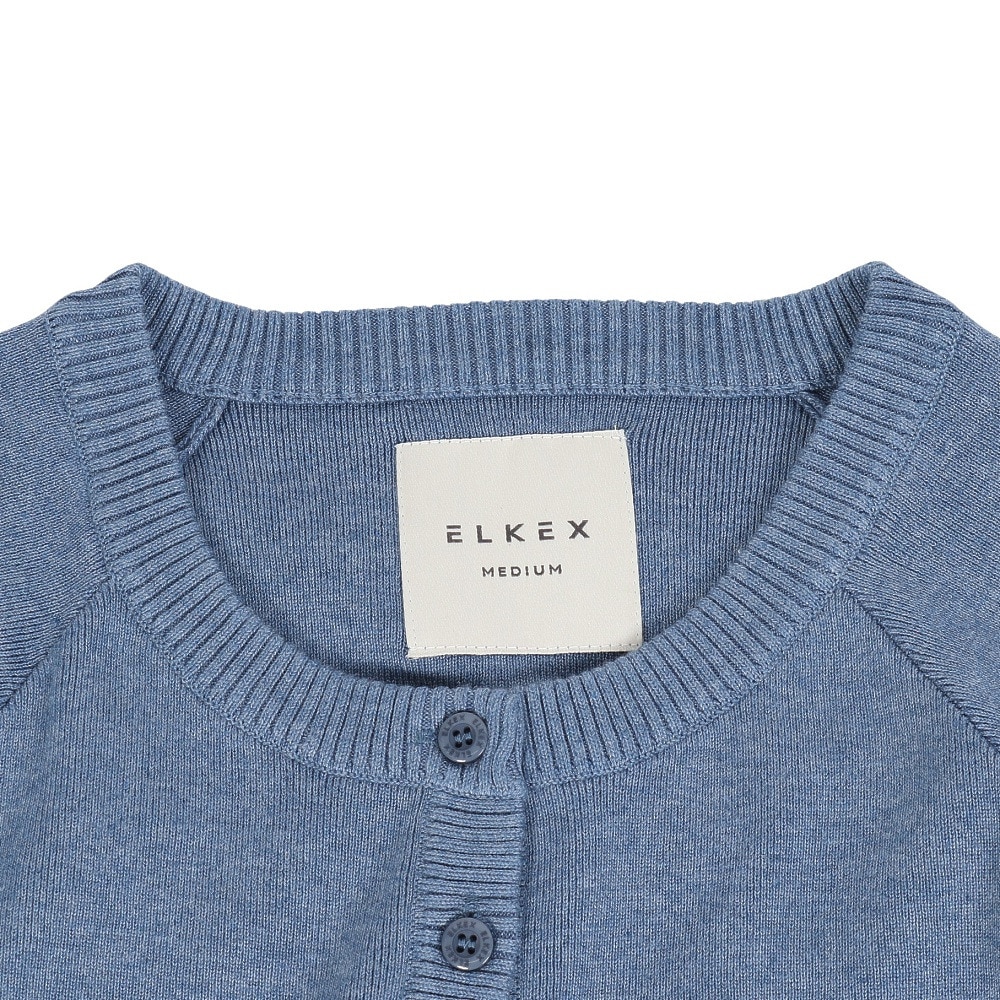 エルケクス（ELKEX）（レディース）長袖 HENRY ニット EKL5FA0018 BLU
