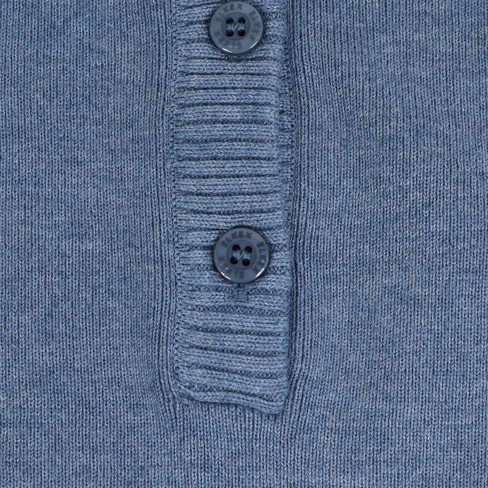 エルケクス（ELKEX）（レディース）長袖 HENRY ニット EKL5FA0018 BLU
