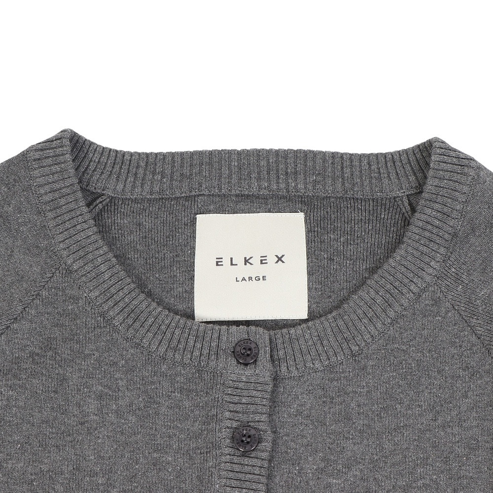 エルケクス（ELKEX）（レディース）長袖 HENRY ニット EKL5FA0018 CGRY