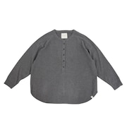 (レディース)長袖 HENRY ニット EKL5FA0018 CGRY