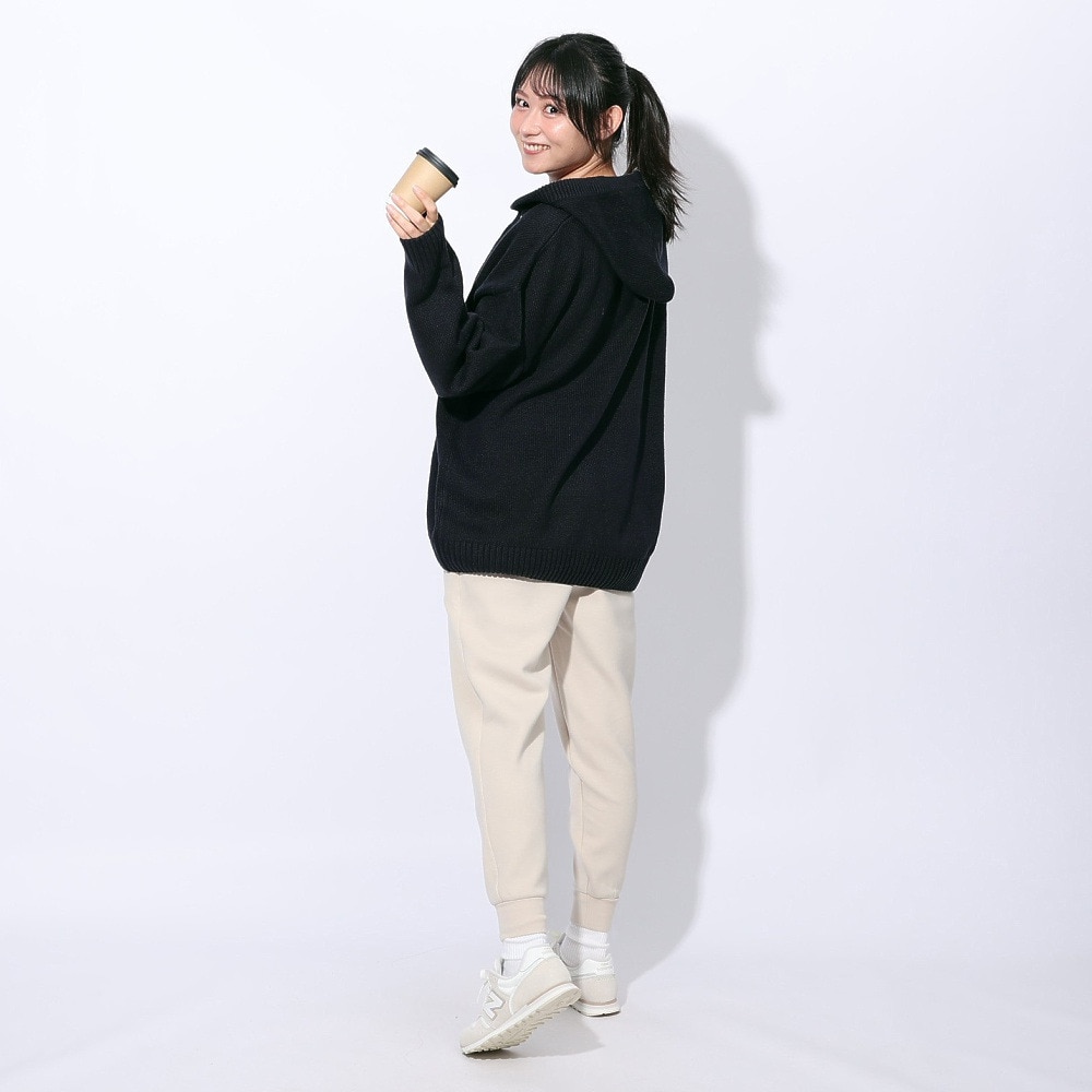 エルケクス（ELKEX）（レディース）ニット フル フーディー EKL4FA0024 NVY