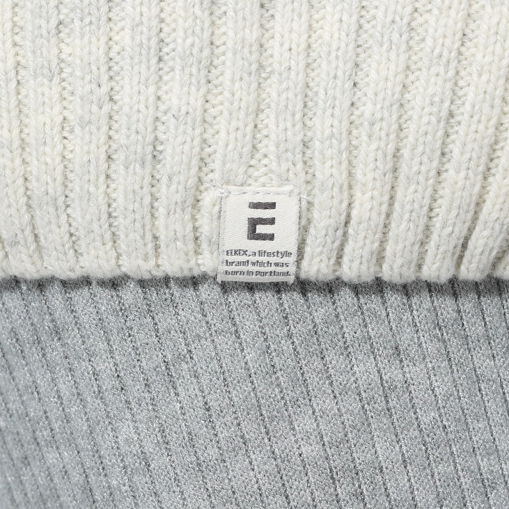 エルケクス（ELKEX）（レディース）ニット フル フーディー EKL4FA0024 OWHT
