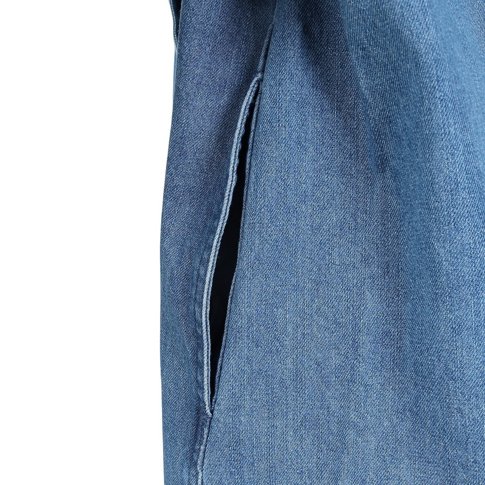 エルケクス（ELKEX）（レディース）長袖 デニム ワンピース EKL5FA0016 LBLU