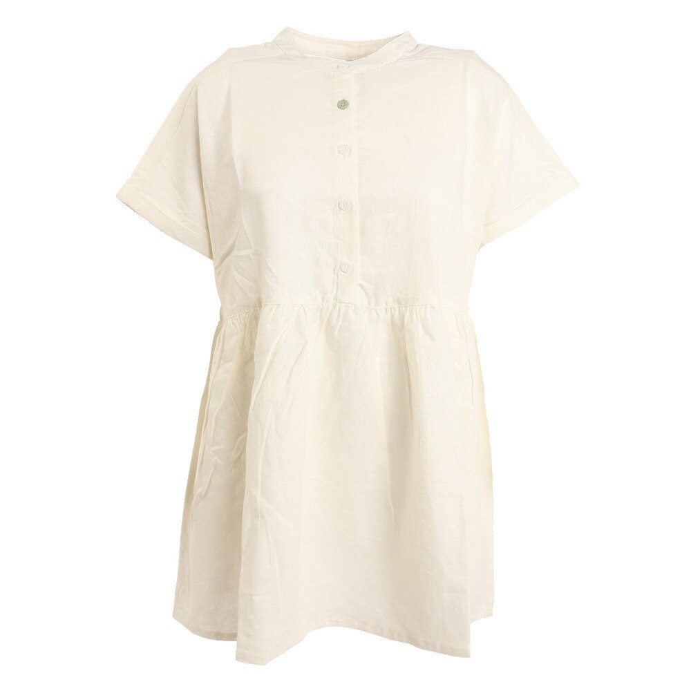 エルケクス（ELKEX）（レディース）フレアシャツ EKL2S14207 WHT