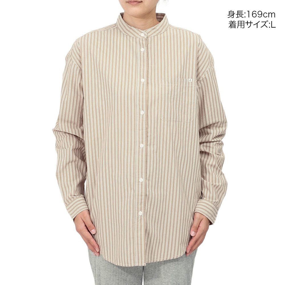 エルケクス（ELKEX）（レディース）オーバー シャツ EKL4FA0018 BEG