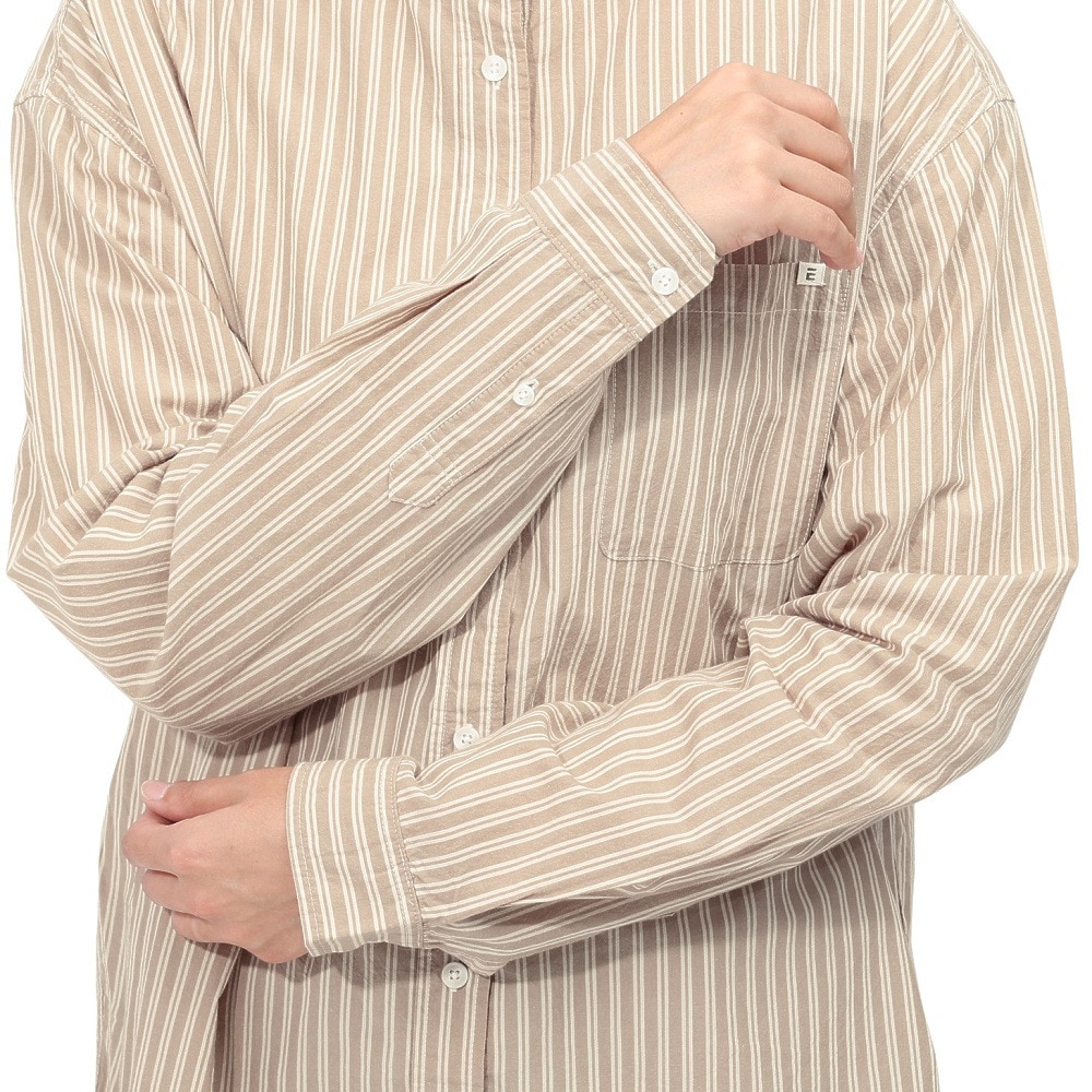 エルケクス（ELKEX）（レディース）オーバー シャツ EKL4FA0018 BEG