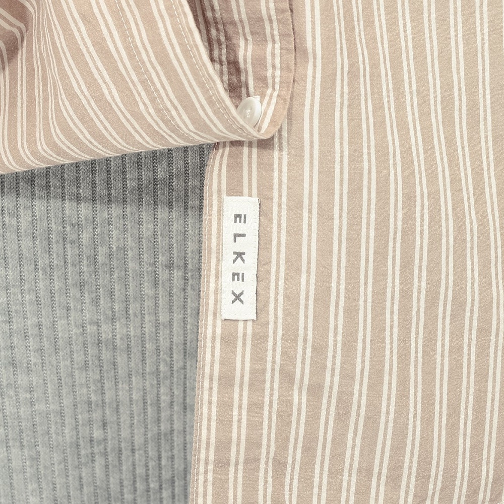 エルケクス（ELKEX）（レディース）オーバー シャツ EKL4FA0018 BEG