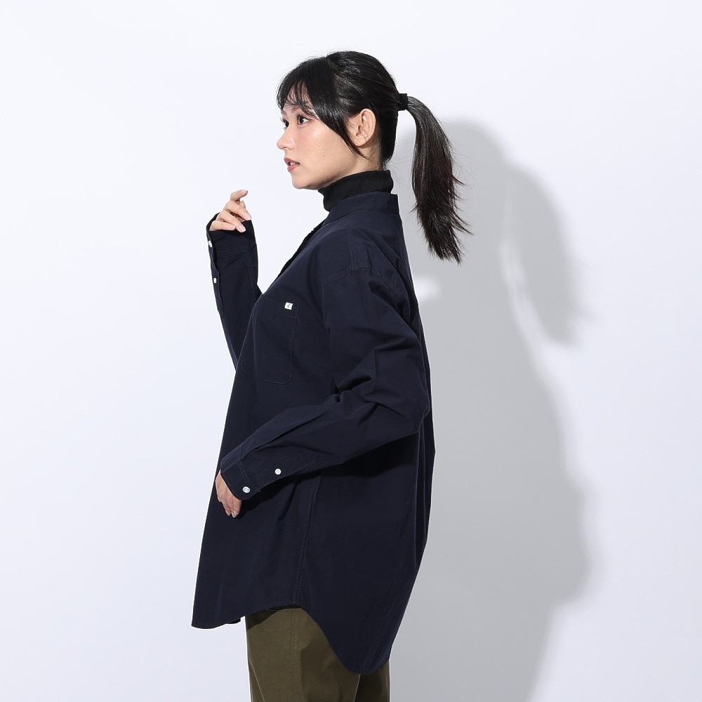 エルケクス（ELKEX）（レディース）オーバー シャツ EKL4FA0018 NVY