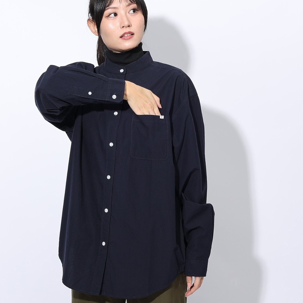 エルケクス（ELKEX）（レディース）オーバー シャツ EKL4FA0018 NVY