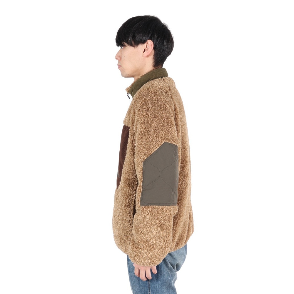 クリフメイヤー（KRIFF MAYER）（メンズ）シャギーボア ジャケット 2414403:20:BEIGE