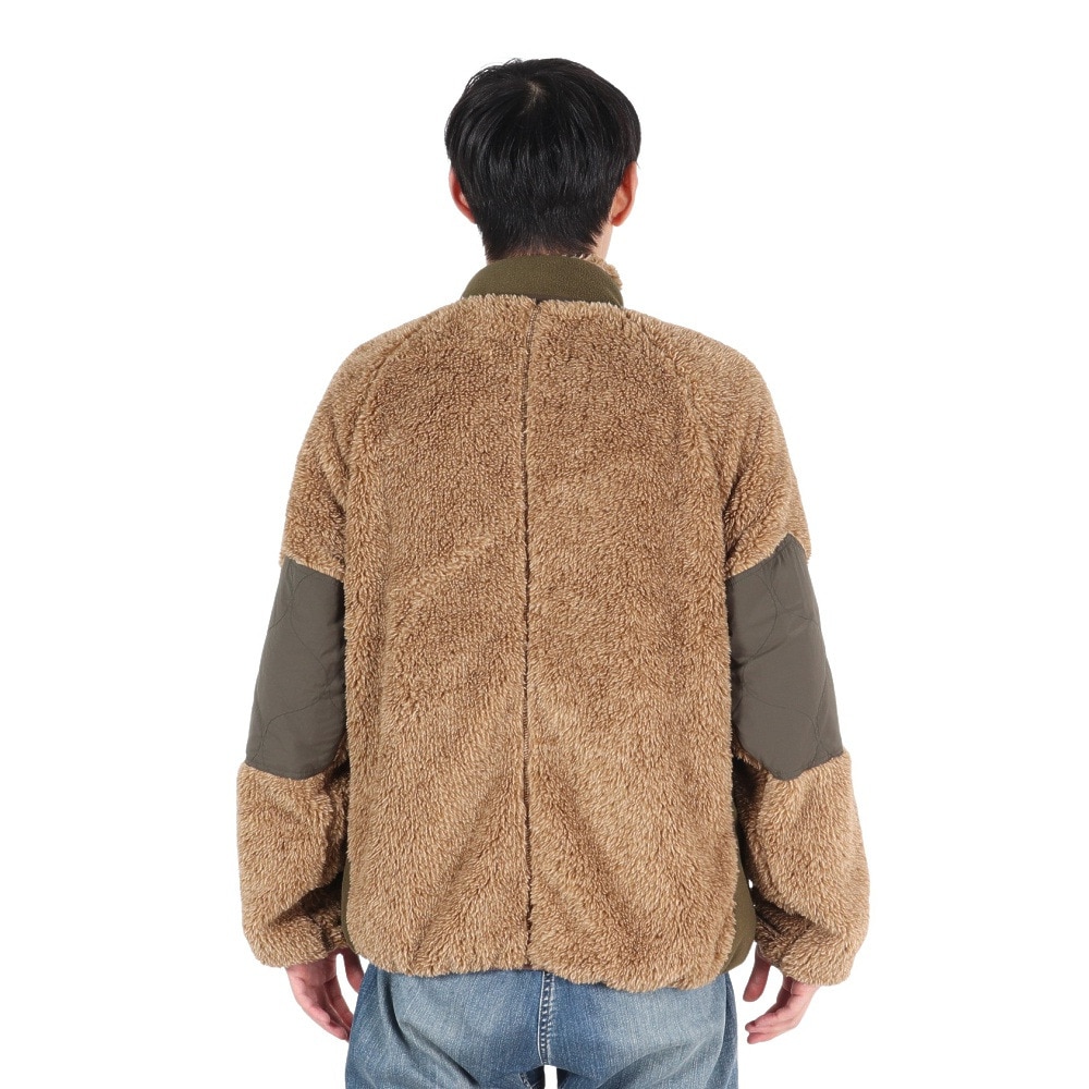 クリフメイヤー（KRIFF MAYER）（メンズ）シャギーボア ジャケット 2414403:20:BEIGE