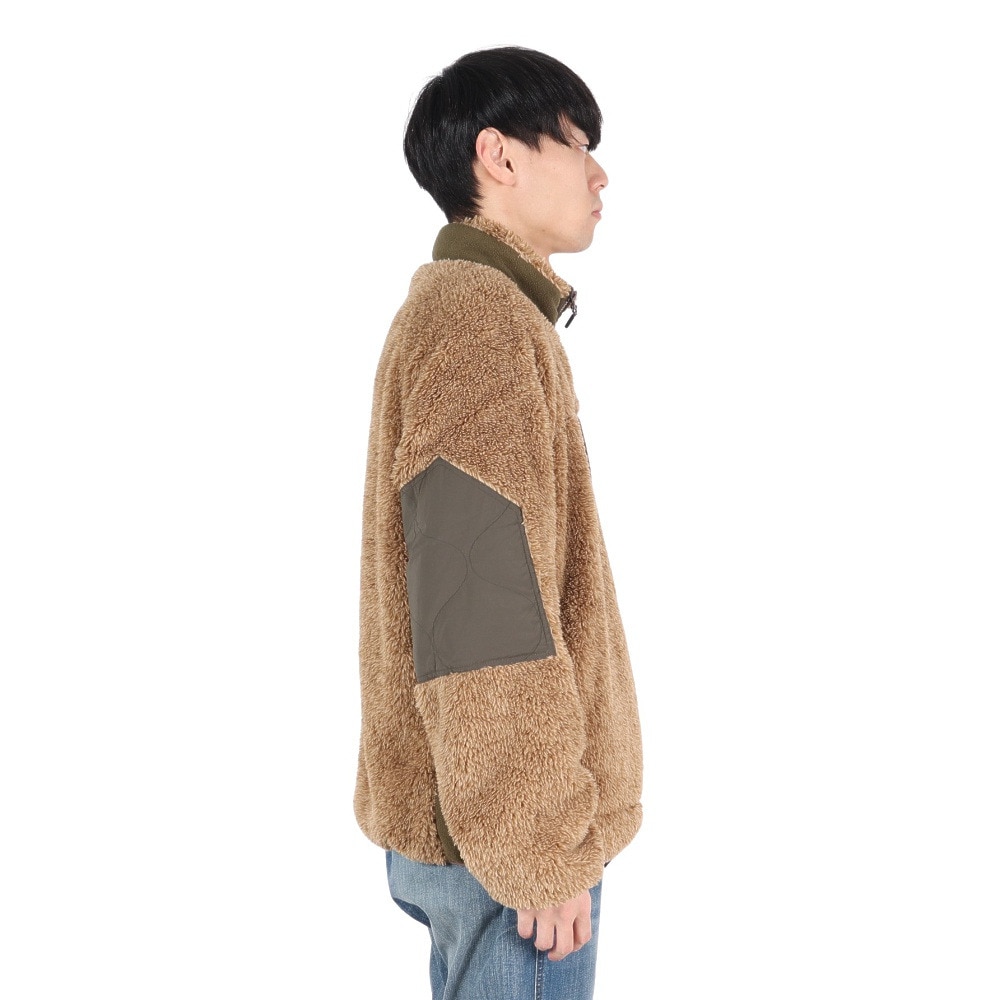 クリフメイヤー（KRIFF MAYER）（メンズ）シャギーボア ジャケット 2414403:20:BEIGE