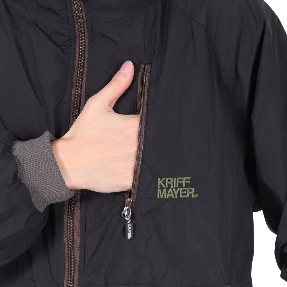 クリフメイヤー（KRIFF MAYER）（メンズ）アウター ひっくりスタンドジャケット リバーシブル 2414407 19 BLACK ブラック